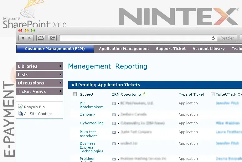 SharePoint Integration with Nintex